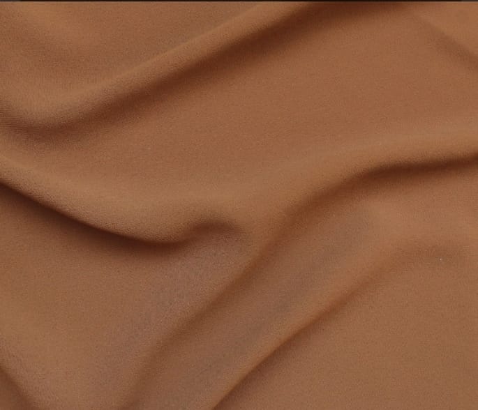 Georgette Hijab | Caramel