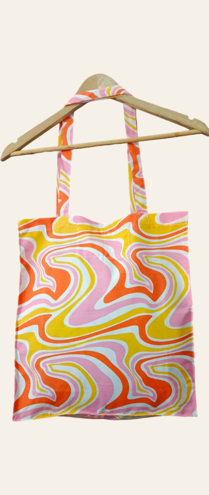 Khaadi Printed Tote Bag | Marble
