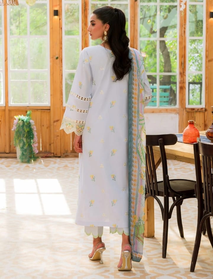 Bella By Mahnur | 3pc Lawn