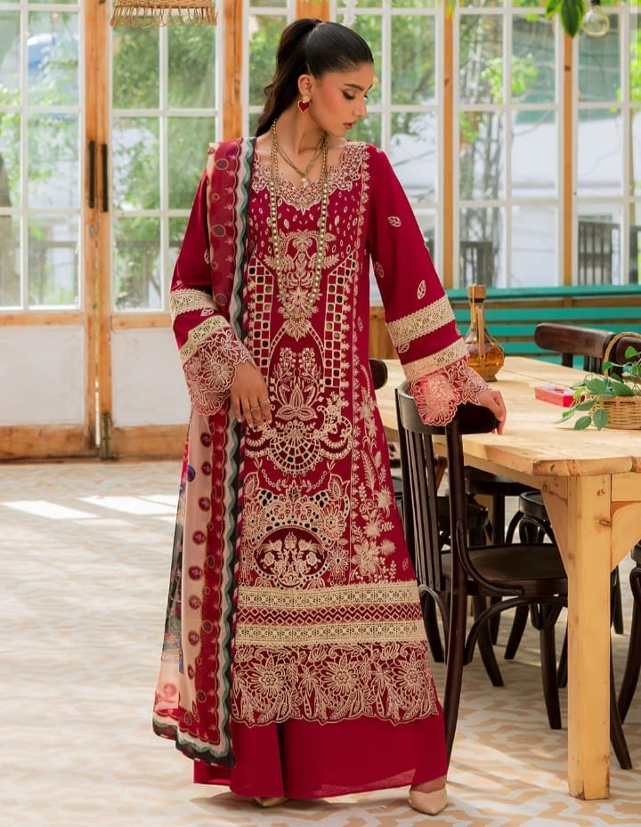 Bella By Mahnur | 3pc Lawn