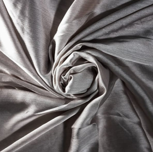 Festive Silk Hijab | Silver