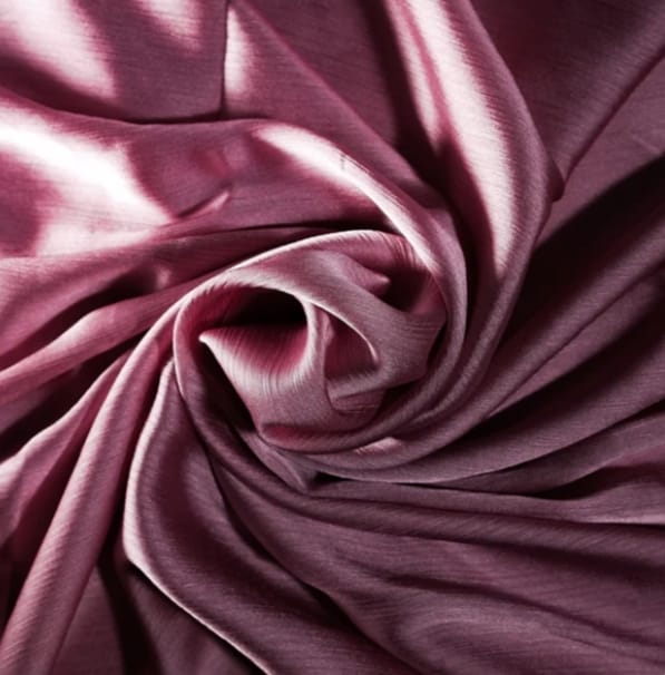 Festive Silk Hijab | Hot Pink