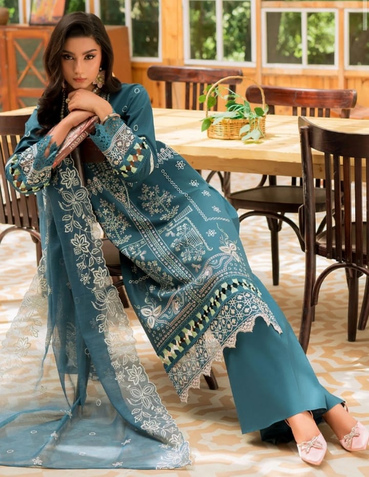 Bella By Mahnur | 3pc Lawn