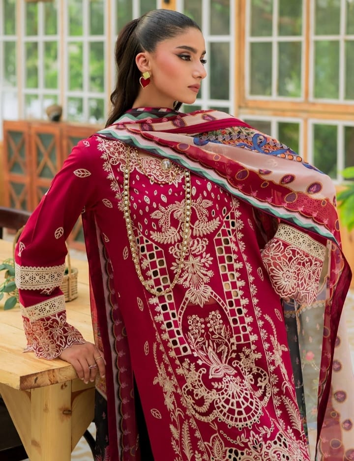 Bella By Mahnur | 3pc Lawn