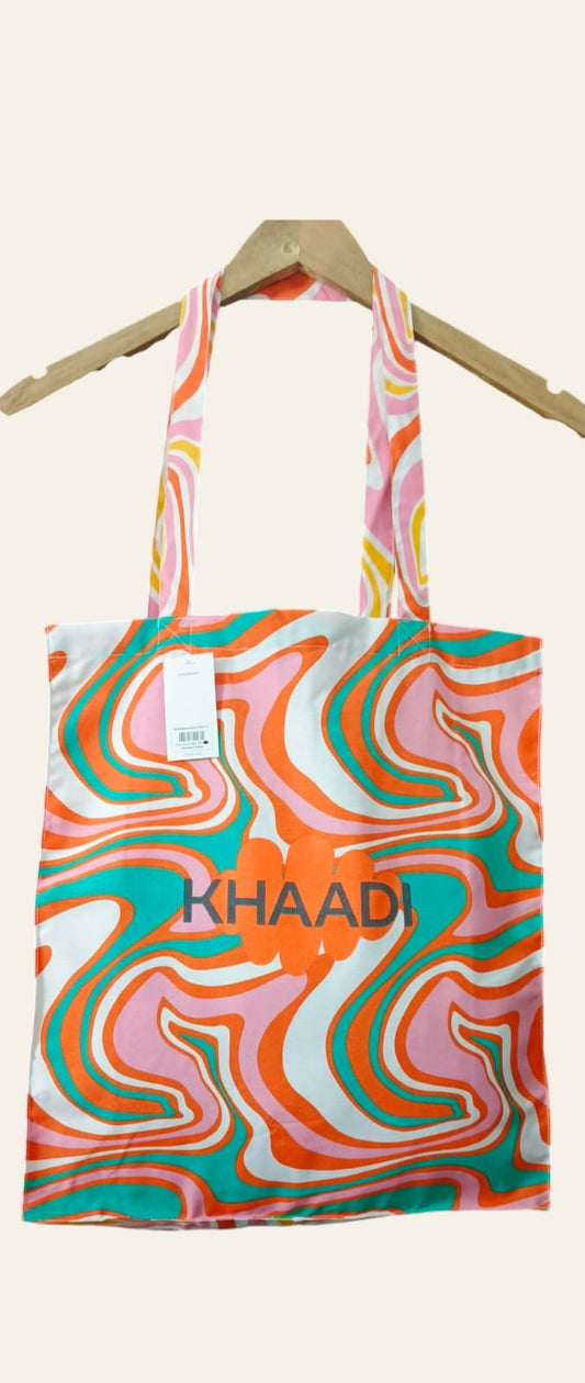 Khaadi Printed Tote Bag | Marble